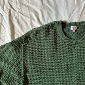 Green Knit Sweater SOLD